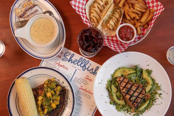 Ship Bottom Shellfish Assorted Seafood