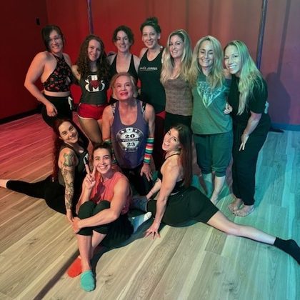 Fitness Class Group Photo