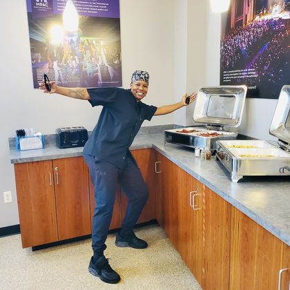 Jewel Domino, Owner of of BelleJohn’s Soul Food