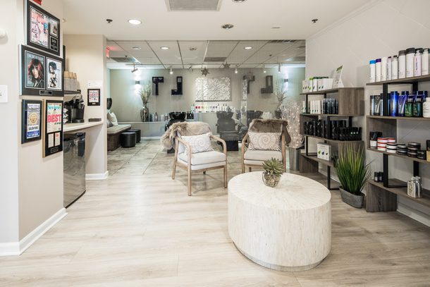 Salon Pure Waiting Area