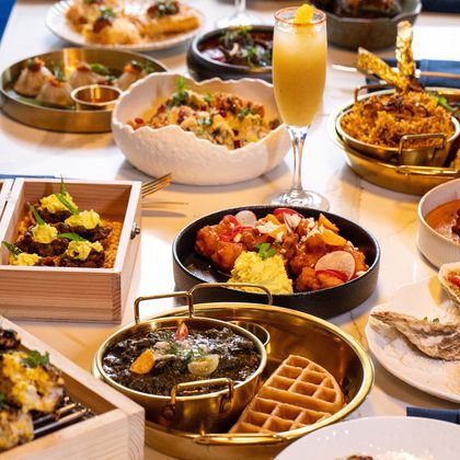 Presentation of Indian Food