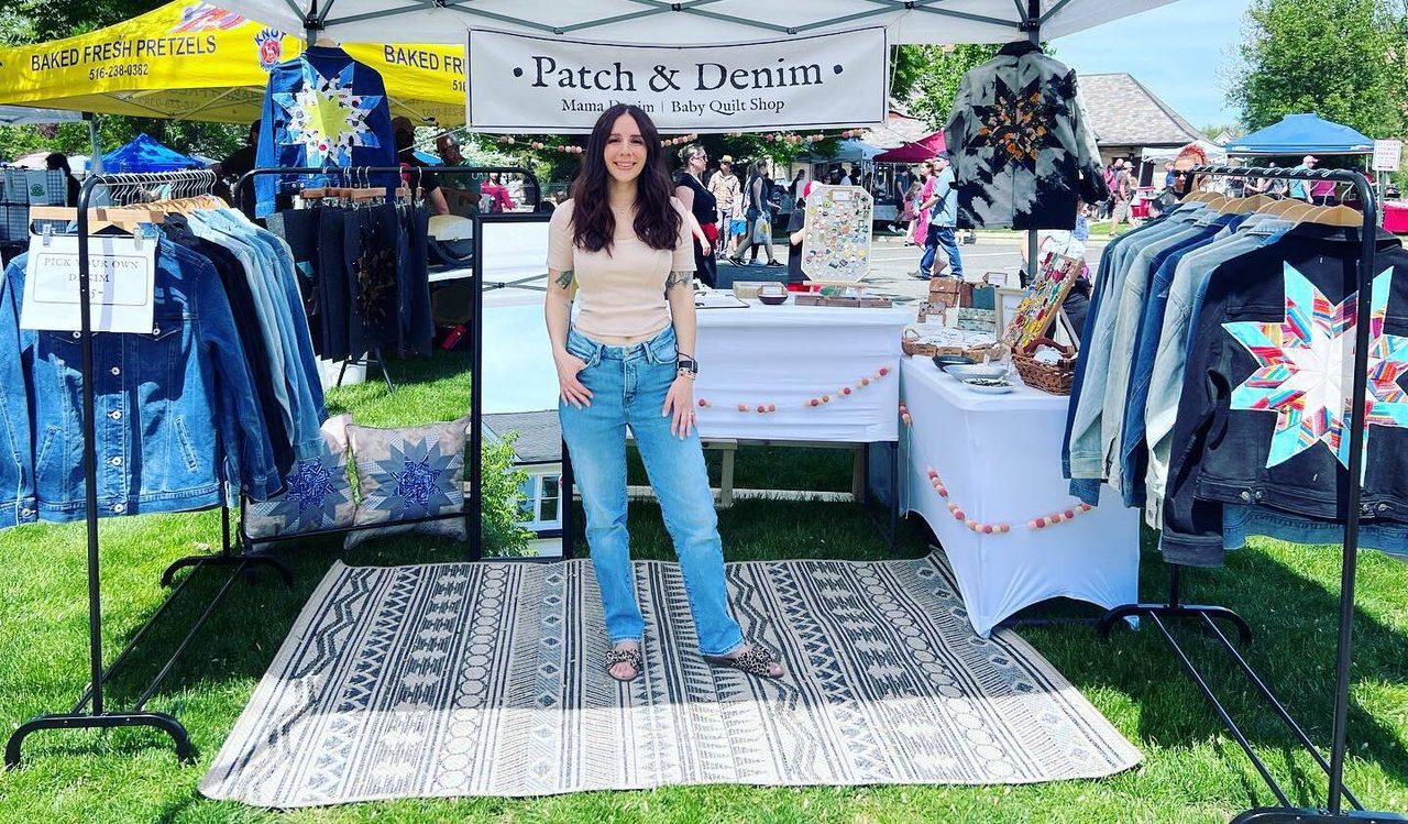 Patch & Denim Booth at Outdoor Festival