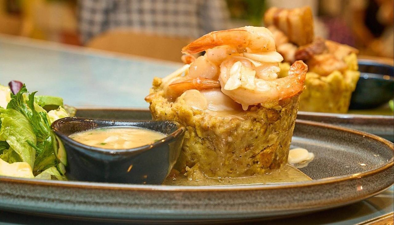 Shrimp Mofongo from Bistro Taino