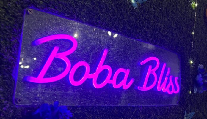 Neon Sign for Boba Tea