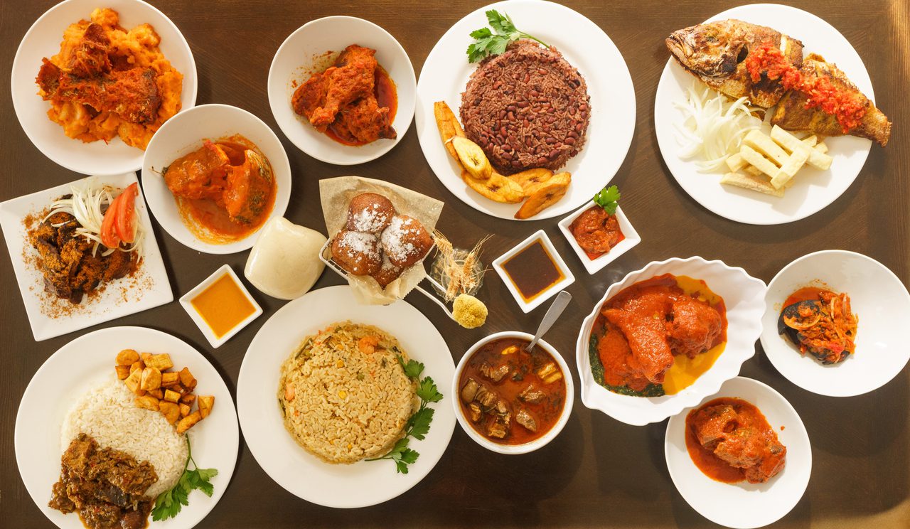 Olaide's Kitchen Menu Sample