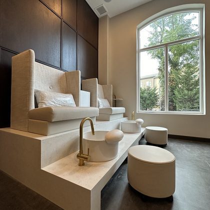 Pedicure Station at Spa