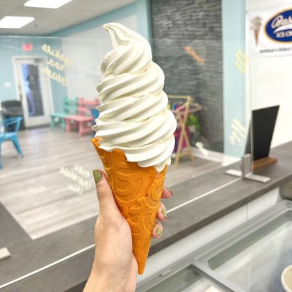 Vanilla Ice Cream Cone