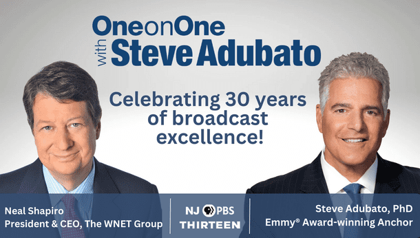 30th Anniversary Logo for One on One with Steve Adubato
