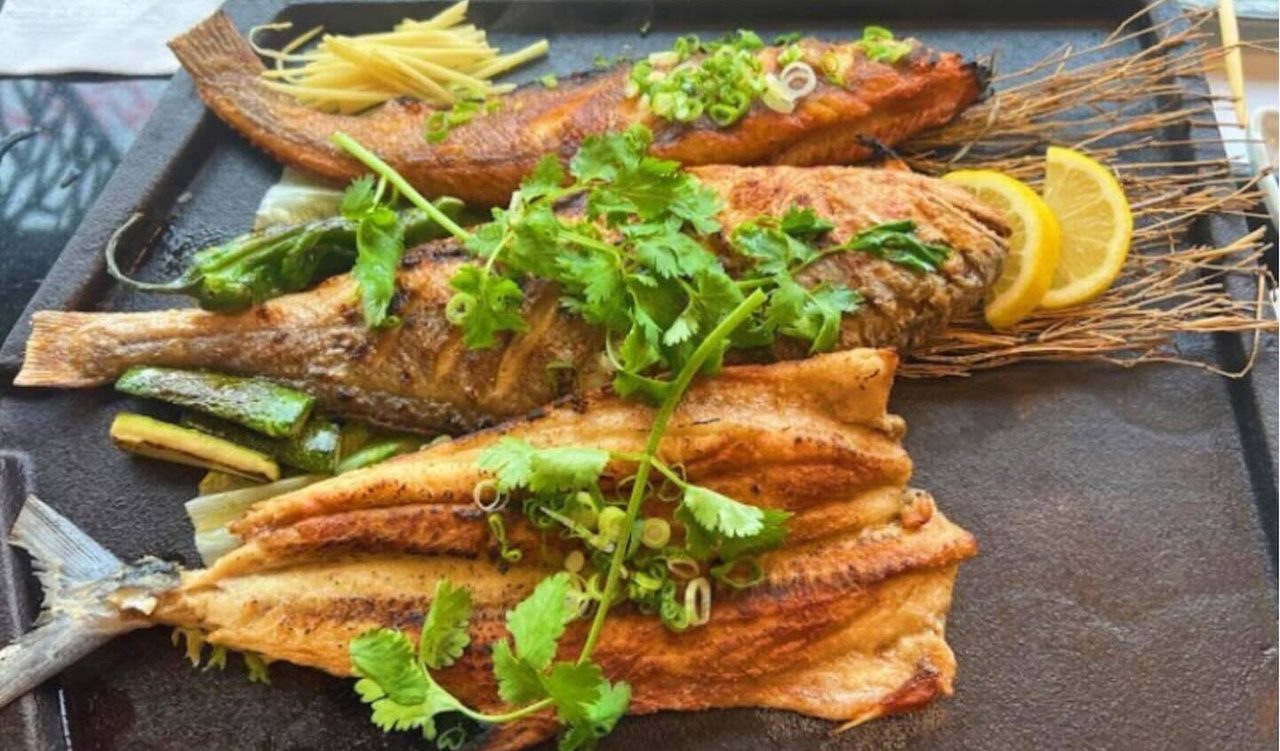 SB K-BBQ Charcoal grilled fish