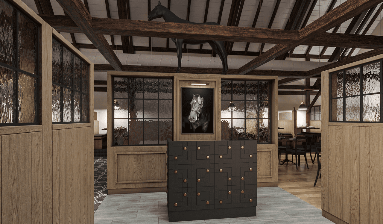 Black Horse Inn Entryway