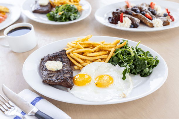 Steak Frites & Eggs at Avenue in Long Branch