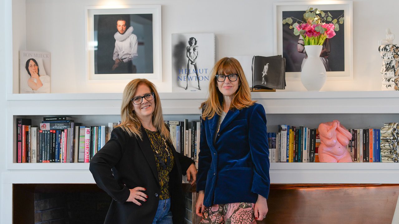 Sandra Fathi and Gala Oelsner of The Muse ArtHouse in Closter