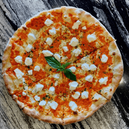 Vodka Burrata Pizza Pie