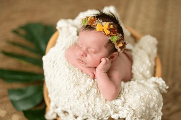 Newborn Photo Shoot from New Moon Photography