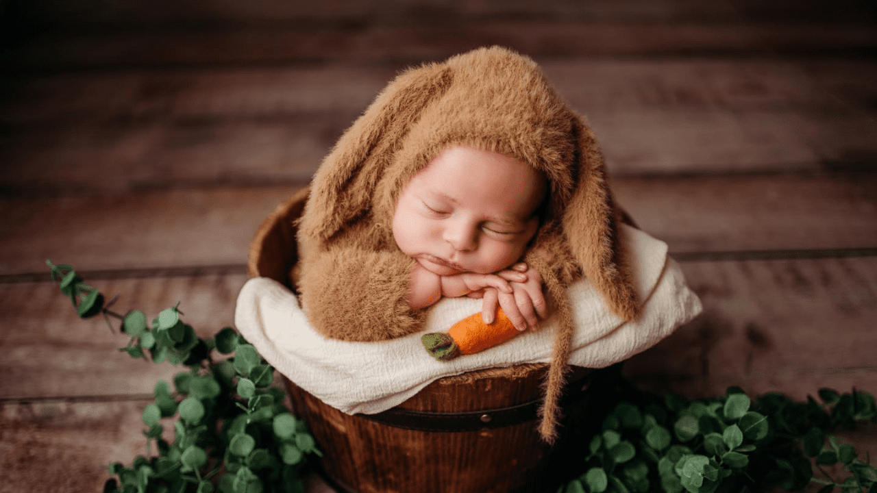 Newborn Photographed by Freya Bear Photography, one of the Best Newborn Photographers in New Jersey