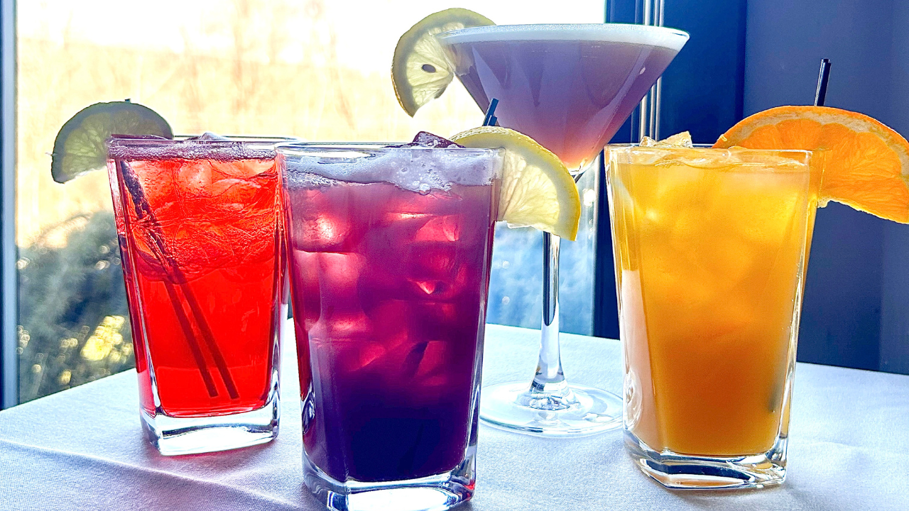 Mocktails from Mattar's Bistro
