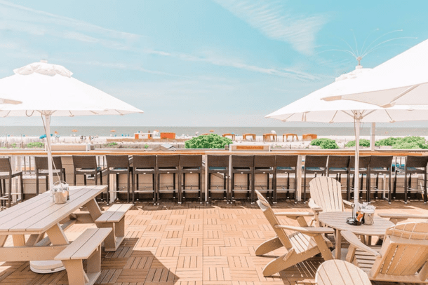 Outdoor Dining at Harry's Ocean Bar & Grille