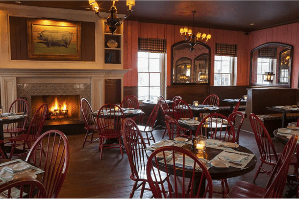 Blue Pig Tavern Dining Room