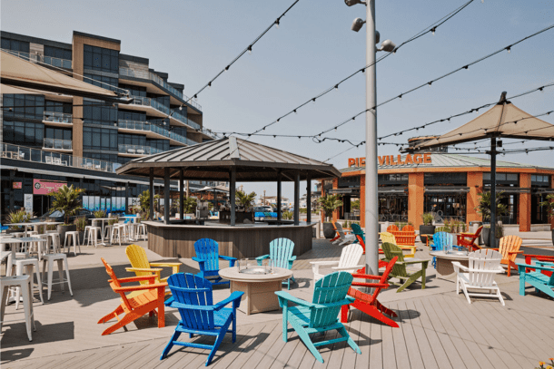 Outdoor Bar near Pier Village
