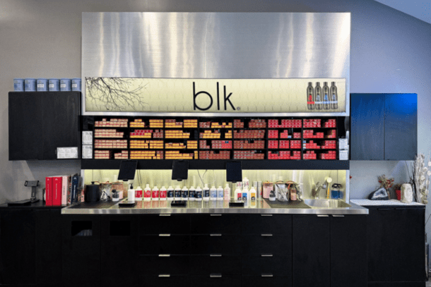 blk Salon counter