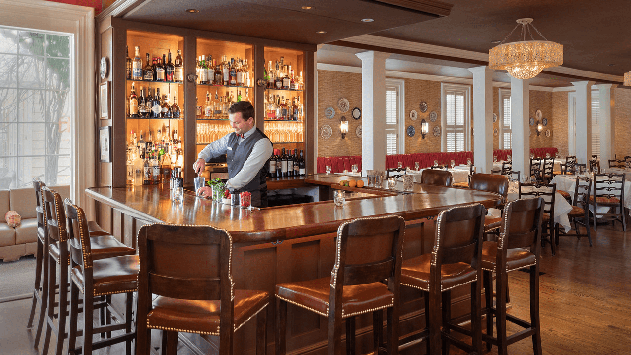 Interior of Ebbitt Room, one of the Top 5 Cape May Restaurants