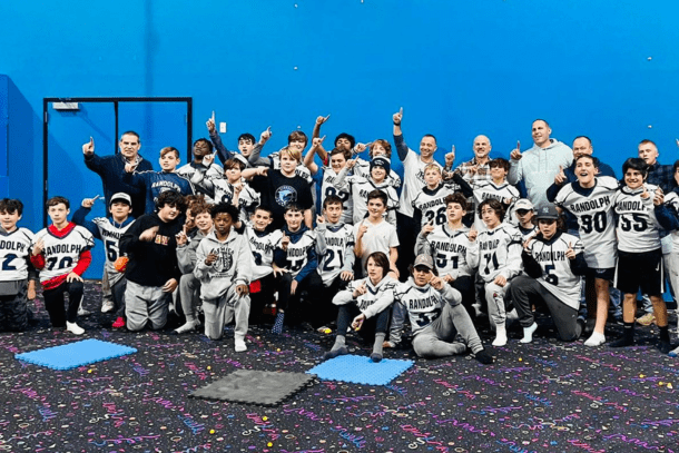 Youth Baseball Group at Nerf Arena