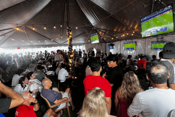 D'Arcys Tavern Tent Bar