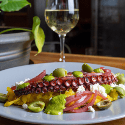 Grilled Octopus A La Plancha