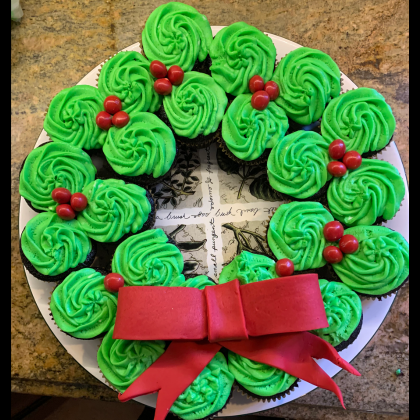 Defying Gravitea Cupcakes