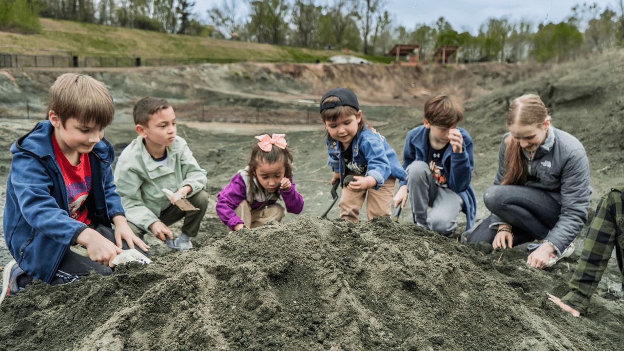 Edelman Fossil Park Outside Museum of Rowan University