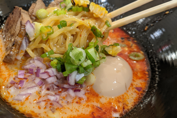 Menya Ramen Spicy Miso Tonkotsu