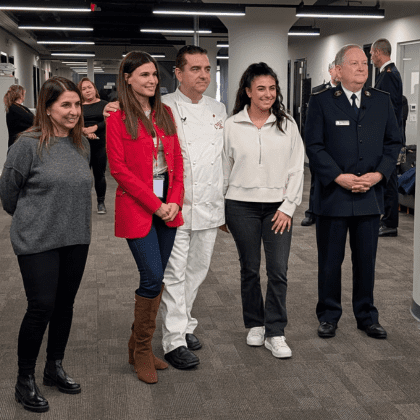 Valastro Family with Commissioner Merle Heatwole