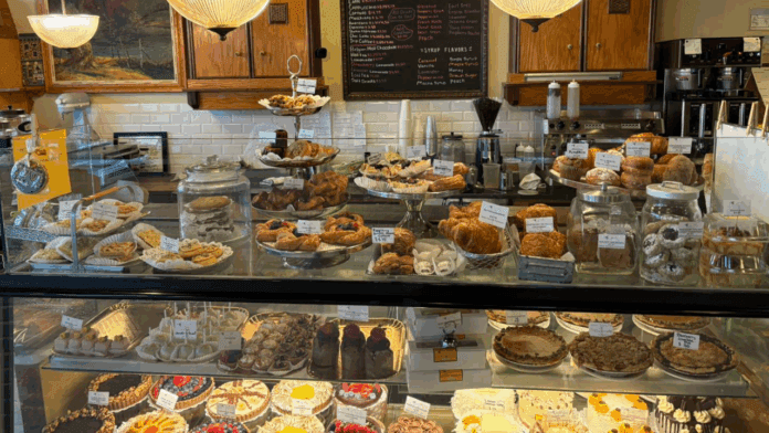Dessert Display Case from Sweet Melissa Patisserie, one of NJ's Best Bakeries of 2025