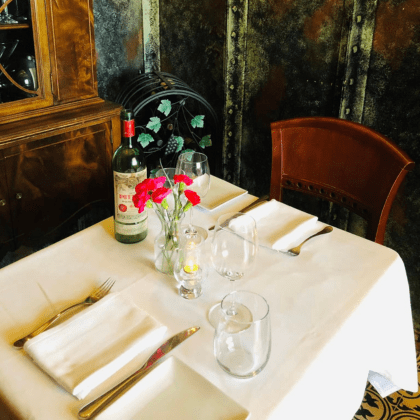 Da Filippo Table Setting