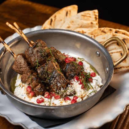 Greek Lamb Skewers
