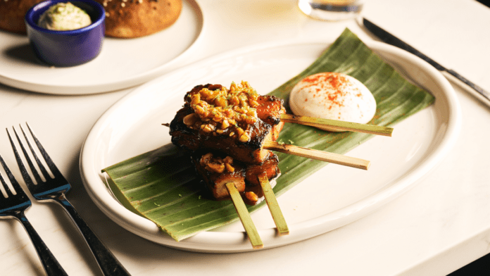 Revell Hal Korean BBQ Pork Belly Skewers