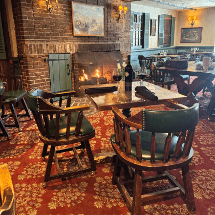 Grain House Fireplace Seating