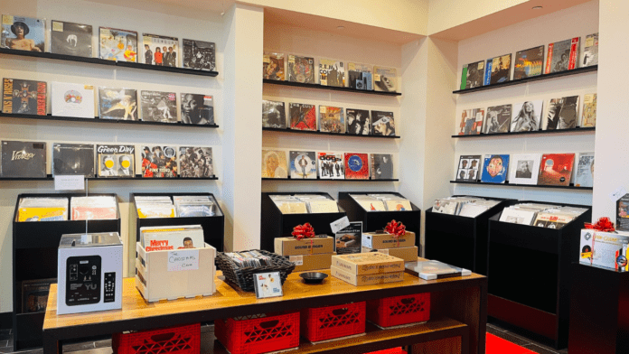 The Sharp Notes Record Display