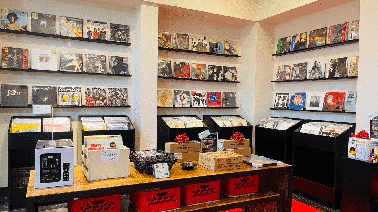 The Sharp Notes Record Display