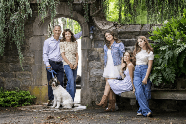Outdoor Family Photo from Hartshorn Portraiture