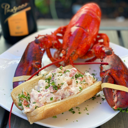 Lobster Roll from Prestige Diner