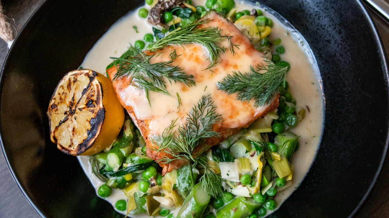 The 10 Best Central Jersey Seafood Restaurants, plated dish by Salt Seafood & Oyster Bar